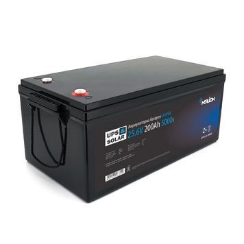Літій-залізо-фосфатний акумулятор Merlion LiFePO4 25.6V 200AH (8S1P/BMS-100A), (522x268x218), до 5000 циклів 06781 фото