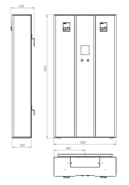 Стабилизатор напряжения EtalonS-14 (морозоустойчивый), инверторный  ВС 1463 М фото