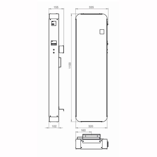 Стабилизатор напряжения Smart-22 (22 кВА/кВт - 100 А) ВС 22100 фото