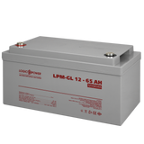 Аккумулятор гелевый LPM-GL 12V - 65 Ah 3869 фото