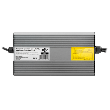 Зарядное устройство для аккумуляторов LiFePO4 3.2V (3.65V)-20A-64W-LED 20313 фото