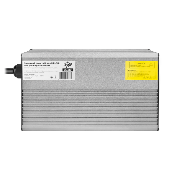 Зарядное устройство для аккумуляторов LiFePO4 48V (58.4V)-60A-2880W-LED 20310 фото