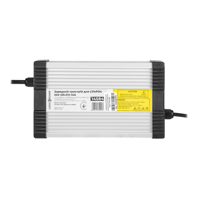 Зарядний пристрій для акумуляторів LiFePO4 24V (29.2V)-14A-336W 14584 фото