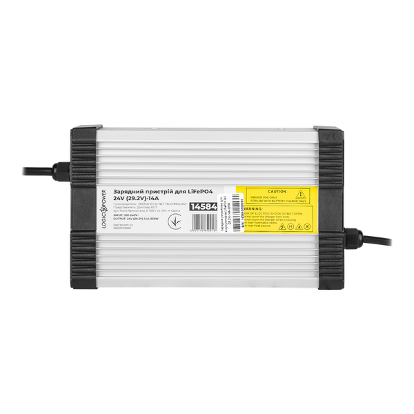 Зарядное устройство для аккумуляторов LiFePO4 24V (29.2V)-14A-336W 14584 фото