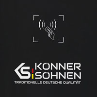 Лого защитной системы Könner&Söhnen® для зарядной станции KS X32/1